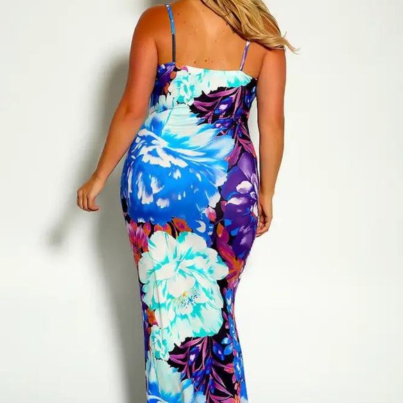 Floral maxi dress - Picture 3 of 4